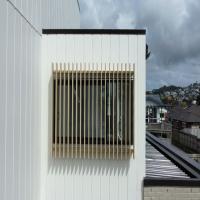 fixed louvre panels, aesthetics, elliptical blades