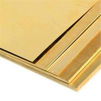 Flat Brass Sheet, Mirror, or Mill Finish, smooth Image