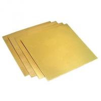 Flat Brass Sheet, Mirror, or Mill Finish, smooth