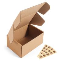 Flat-Pack Printed Corrugated Box, Foldable box design