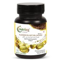 Flaxseed Softgel Capsules