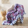 Fleece Tie Blankets Airy and light shade patterns