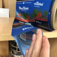 Flexographic Printed Shrink Sleeve, Fast-roll print