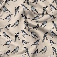 Flock Printed Fabric