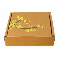 Floral Printed Corrugated Box, Matte floral finish