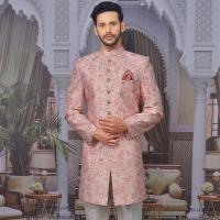 Floral Printed Sherwani
