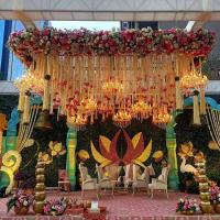 Floral Wedding Mandap