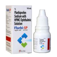 Flurbiprofen Sodium Eye Drops, Initial irritation aid
