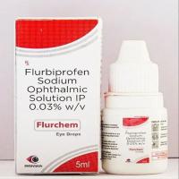 Flurbiprofen Sodium Eye Drops, Initial irritation aid