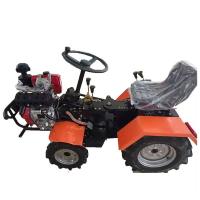 Four Wheel Power Tiller, Handle was detachable