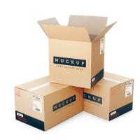 Fragile Printed Corrugated Box, Cushion-layered wall