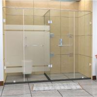 Frameless Shower Partition, Any size, Transparent colour