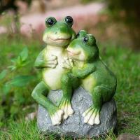 Frogs Stone Statue