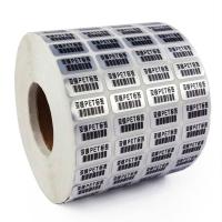Frosted Barcode Label Roll, Semi-transparent