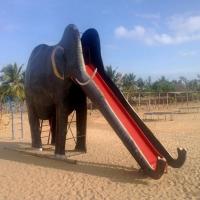 Frp Elephant Slide
