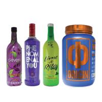 Full Color Shrink Sleeve, CMYK print layer surface