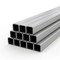 Galvanized Iron Square Pipes, 6 meter length, finish