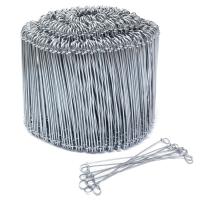 Galvanized Loop Tie Wire, 1.0 mm to 1.5 mm Diameter