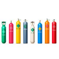 Gas Cylinders, Painted in distinctive colours type Image