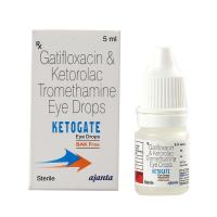 Gatifloxacin Eye Drops, 4 generation fluoroquinolone