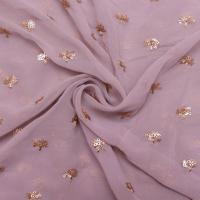 Georgette Embroidered Fabric