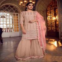 Traditional Luknawi Outfit Gharara Classy Elegant Wear