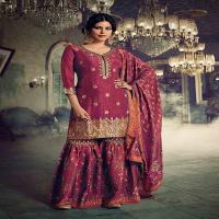 Traditional Luknawi Outfit Gharara Classy Elegant Wear