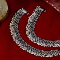 Ghunghroo Silver Anklet Image