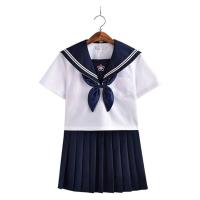 Girl's School Uniform Sailor Dress, Military-styled