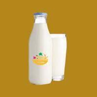 Glass Bottle Desi Cow Milk, Vitamin d, calcium 