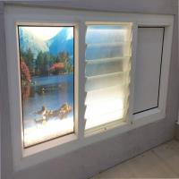 glass louver panels, Vinyl Frosted, textures