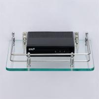 Glass Set Top Box Stand, Wall mounted, 5 mm thickness