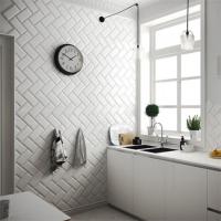 glossy 3d wall tile, High-shine ceramic layer