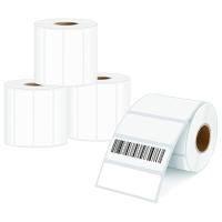 Glossy Barcode Label Roll, Finish of gloss coated paper