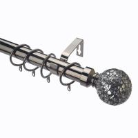 Glossy Window Curtain Rod