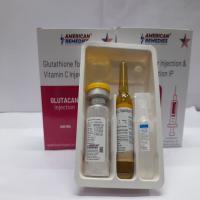 Glutacan 600 mg Injection, Skin-whitening vitamin combo