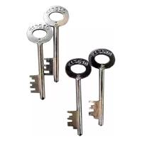 godrej almirah key, Strong Locking, flat brass, Original