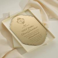 Gold Wedding Card Box