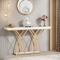 Golden Console Table