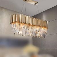 Golden Metal Chandelier