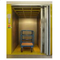 Goods opening elevator