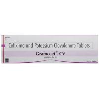 Gramocef Cv 200mg Tablet, Clavulanic-acid enhanced formula