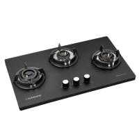 Granite Three Gas Stove, Efficient tri pin brass