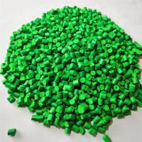 Green Plastic Granules