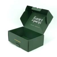 Green Printed Corrugated Box, Eco green biodegradable