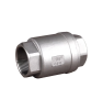 304 threaded one-way valve