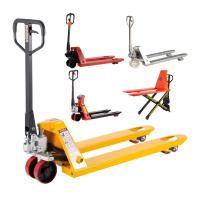 Hand Pallet Warehouse Trolley, Anti tipping design