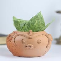Handmade clay plants