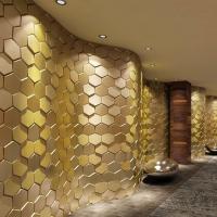 Hexagon 3d wall Tile, Honeycomb relief pattern Image
