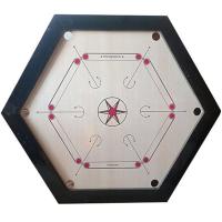 Hexagon Carrom Board 